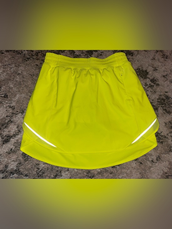 lululemon athletica Pants - lululemon athletica Neon Yellow court rival high rise Women’s Athletic Skort